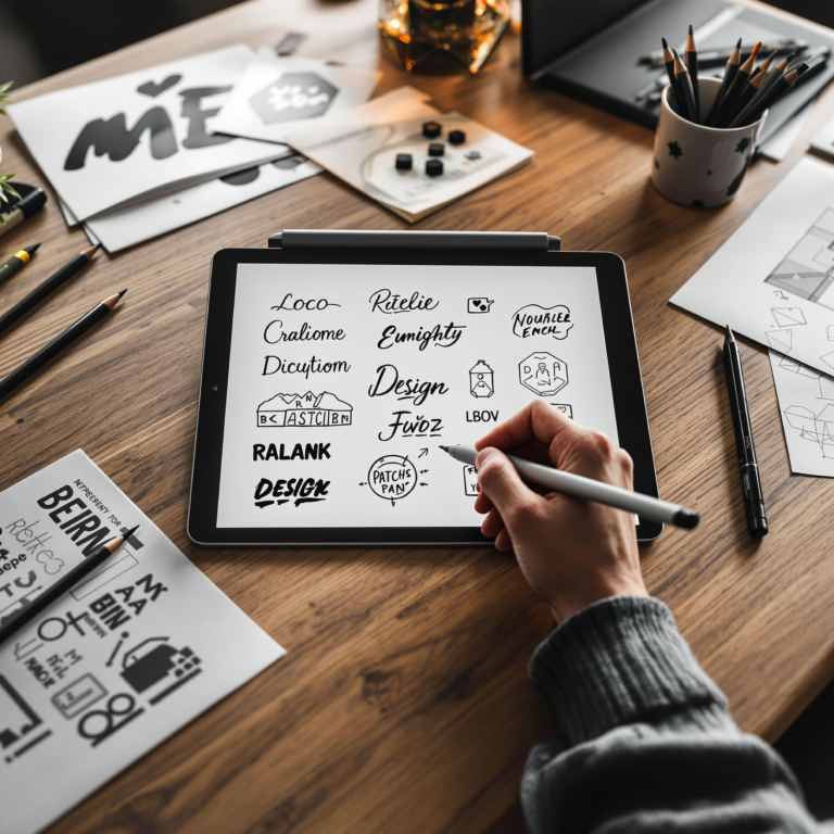 Vom ersten Strich zum fertigen Design